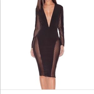 House of CB - Niida Black Dress